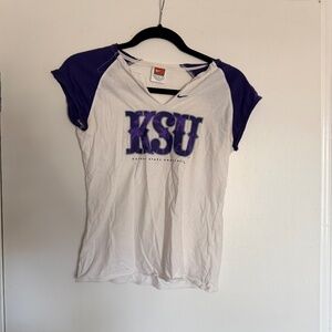 Vintage KSU T-Shirt Cropped